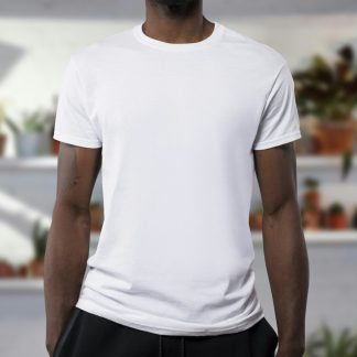 Ygk5T8 Men's Classic Crew Neck T-Shirt — Soft Cotton Everyday Tee